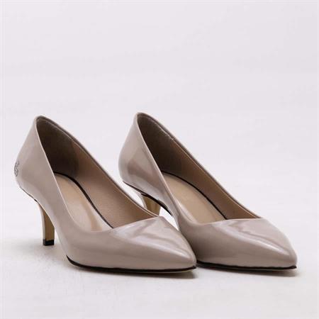 GUSSE CLARA KADIN HAKİKİ RUGAN DERİ STILETTO AYAKKABI K02