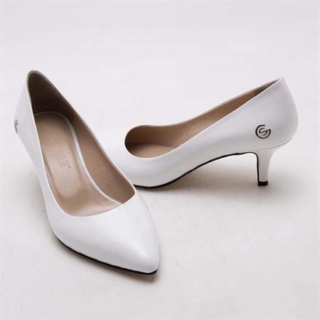 GUSSE CLARA KADIN HAKİKİ RUGAN DERİ STILETTO AYAKKABI K02
