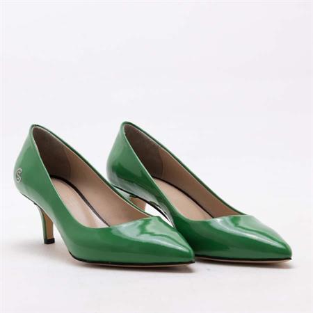 GUSSE CLARA KADIN HAKİKİ RUGAN DERİ STILETTO AYAKKABI K02