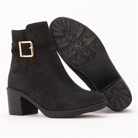 Gusse Coralie Kadın Hakiki Nubuk Deri Bot 8551-1