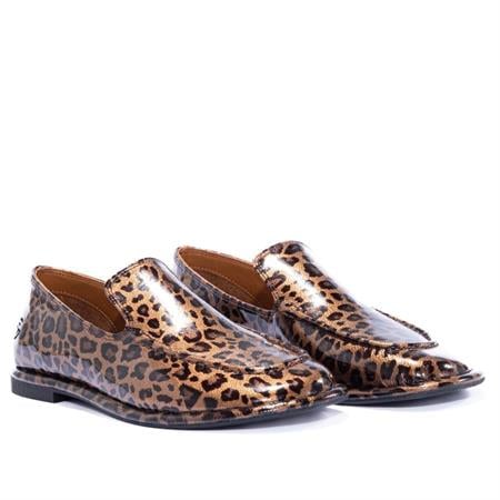 Gusse Corvina Kadın Hakiki Rugan Deri Loafer 2018-3