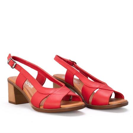 Gusse Daisi Kadın Hakiki Deri Topuklu  Sandalet 1506