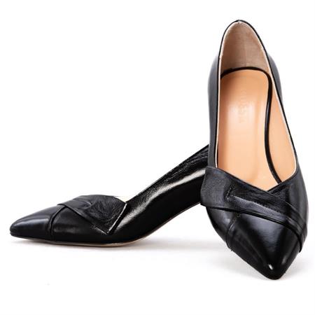 Gusse Daphe Kadın Hakiki Rugan Deri Stiletto K2585-3