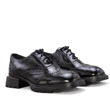 Gusse Darchelle Kadın Hakıkı Rugan Derı Ayakkabı 1603-3