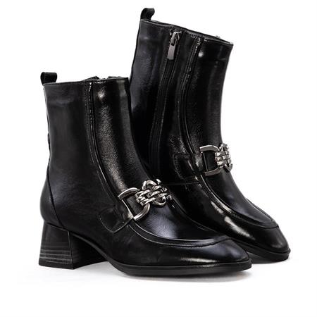 Gusse Darlene Kadın Hakiki Rugan Deri Bot K741-3