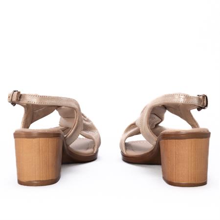 Gusse Diandra Kadın Hakiki Deri Topuklu  Sandalet 2213