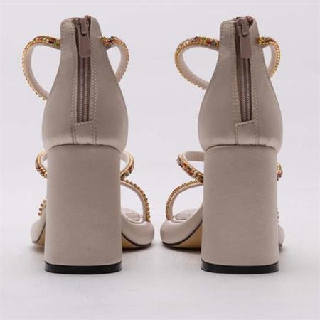 GUSSE DONNA KADIN SATEN SANDALET 1393