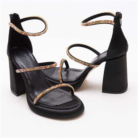 GUSSE DONNA KADIN SATEN SANDALET 1393
