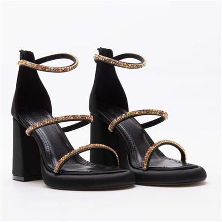 GUSSE DONNA KADIN SATEN SANDALET 1393