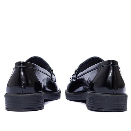 Gusse Dorella Kadın Hakiki Rugan Deri Loafer Ayakkabı 2121FZ-3