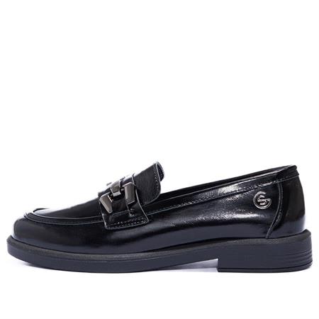 Gusse Dorella Kadın Hakiki Rugan Deri Loafer Ayakkabı 2121FZ-3