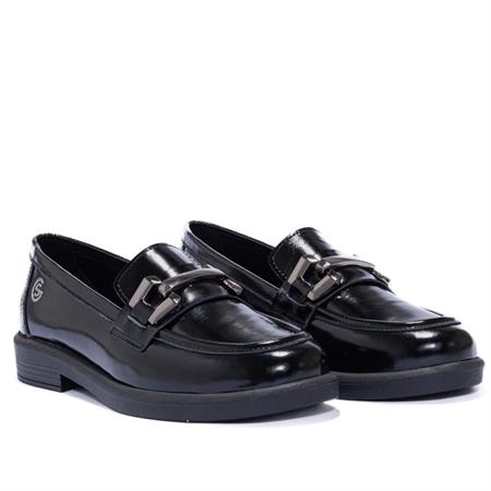 Gusse Dorella Kadın Hakiki Rugan Deri Loafer Ayakkabı 2121FZ-3