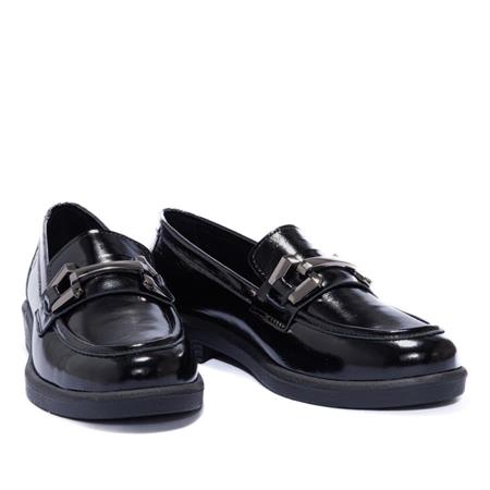 Gusse Dorella Kadın Hakiki Rugan Deri Loafer Ayakkabı 2121FZ-3