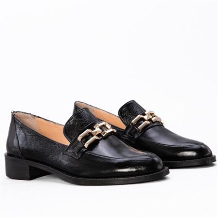 Gusse Eflal Kadın Hakiki Rugan Deri Ayakkabı K743-3