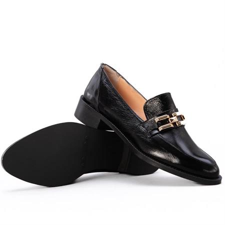 Gusse Eflal Kadın Hakiki Rugan Deri Ayakkabı K743-3