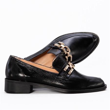 Gusse Eflal Kadın Hakiki Rugan Deri Ayakkabı K743-3