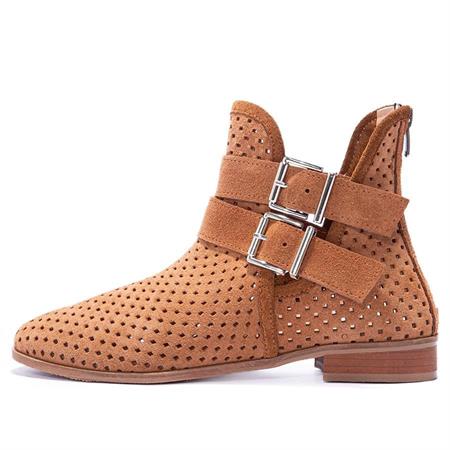 Gusse Elara Kadın Hakiki Süet Deri Yazlık Bot K151905-2