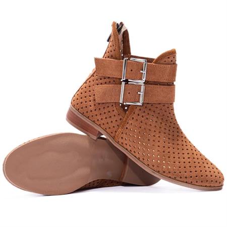 Gusse Elara Kadın Hakiki Süet Deri Yazlık Bot K151905-2