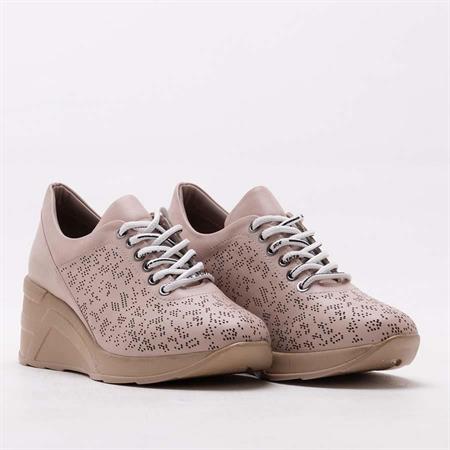 GUSSE ELINA KADIN HAKIKI DERI DOLGU TABAN AYAKKABI 3600