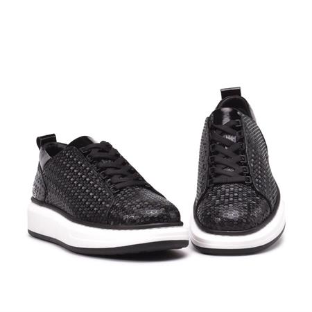 Gusse Elio Erkek Hakiki Kroko Rugan Deri Sneaker 22484-7