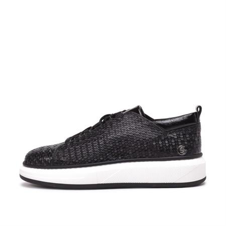 Gusse Elio Erkek Hakiki Kroko Rugan Deri Sneaker 22484-7
