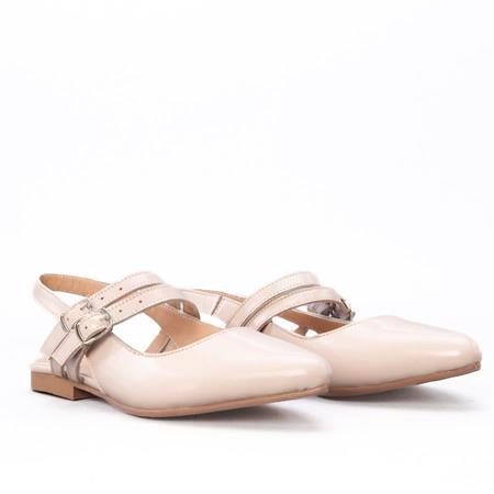 Gusse  Elodie Kadın Hakiki Rugan Deri Babet K151425-3