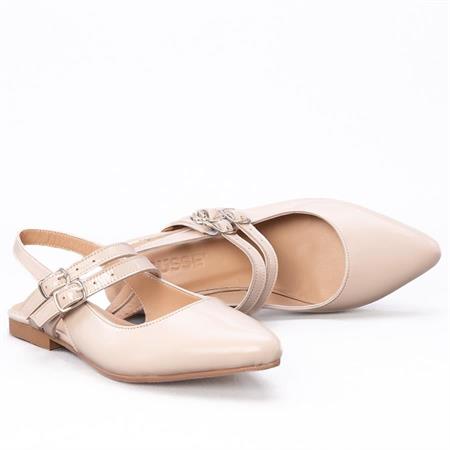 Gusse  Elodie Kadın Hakiki Rugan Deri Babet K151425-3