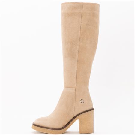 Gusse Elpis Kadın Hakıkı Suet Derı Çizme K614-2