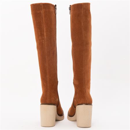 Gusse Elpis Kadın Hakıkı Suet Derı Çizme K614-2