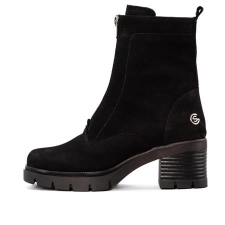 Gusse Elvira Kadın Hakiki Nubuk Deri Bot 2426