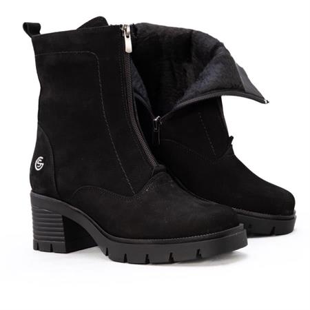 Gusse Elvira Kadın Hakiki Nubuk Deri Bot 2426