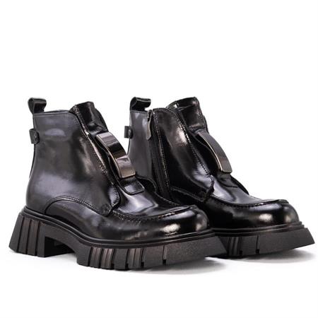 Gusse Elyna Kadın Hakiki Rugan Deri Bot 1990-3