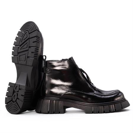 Gusse Elyna Kadın Hakiki Rugan Deri Bot 1990-3