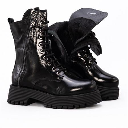 Gusse Enna Kadın Hakiki Rugan Deri Bot 248001-3