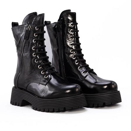 Gusse Enna Kadın Hakiki Rugan Deri Bot 248001-3