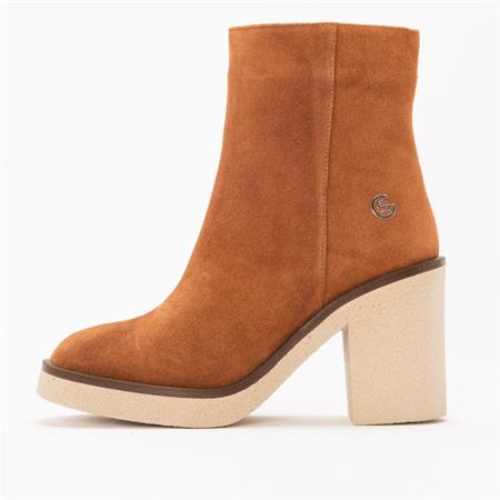 Gusse Enyo Kadın Hakıkı Suet Derı Bot K608-2