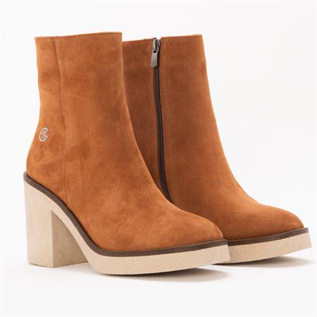 Gusse Enyo Kadın Hakıkı Suet Derı Bot K608-2