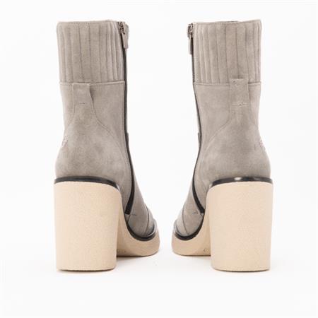 Gusse Erato Kadın Hakıkı Suet Derı Bot K613-2