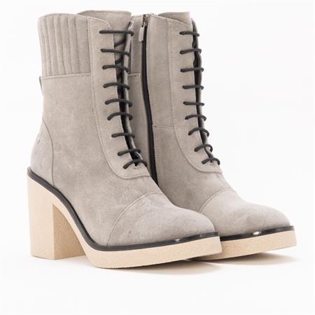 Gusse Erato Kadın Hakıkı Suet Derı Bot K613-2