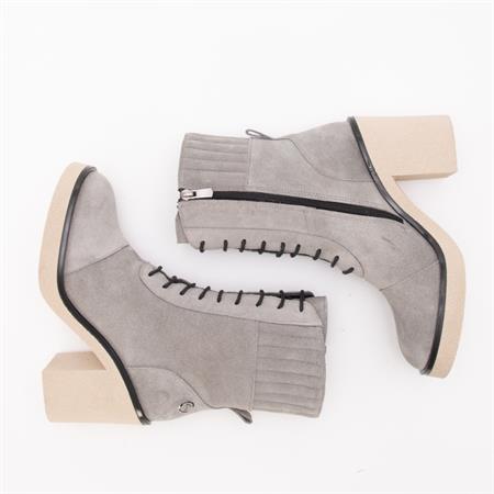 Gusse Erato Kadın Hakıkı Suet Derı Bot K613-2