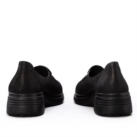 Gusse Ester Kadın Simli Hakiki Deri Ayakkabı 410