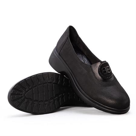 Gusse Ester Kadın Simli Hakiki Deri Ayakkabı 410