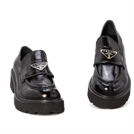 Gusse Evans Kadın Hakiki Rugan Deri Loafer Ayakkabı 5679-3