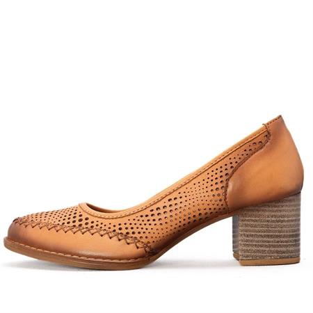 Gusse Fayanna Kadın Hakiki Deri Topuklu Ayakkabı 635