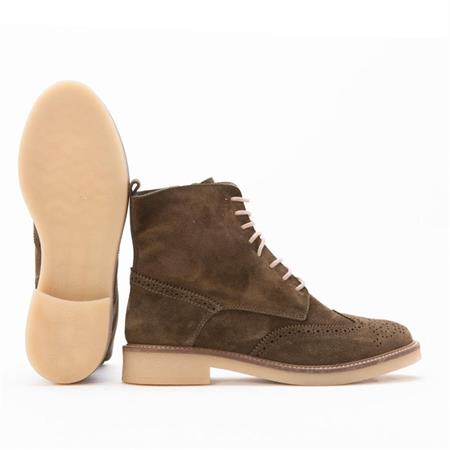 GUSSE FIONA KADIN HAKIKI SUET DERI BOT 119100-2