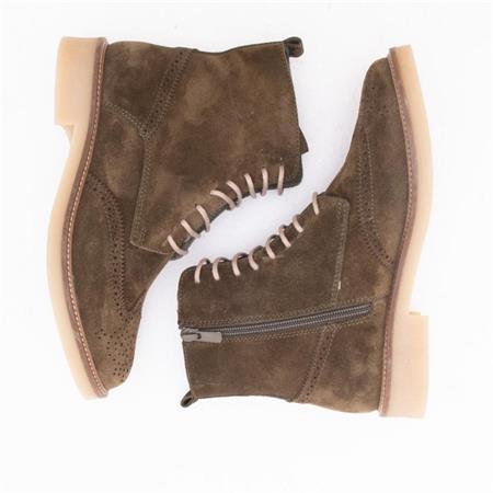 GUSSE FIONA KADIN HAKIKI SUET DERI BOT 119100-2