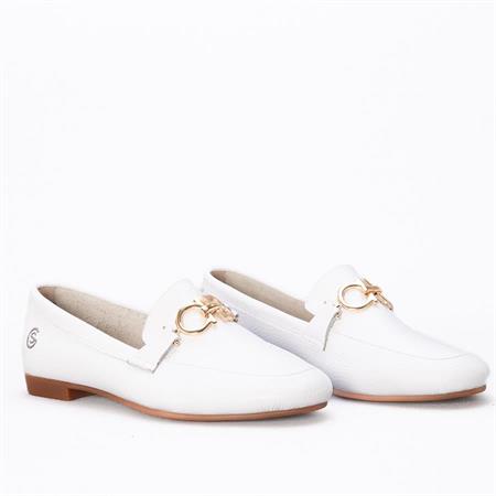 Gusse Fioretta Kadın Hakiki Deri Babet 6067