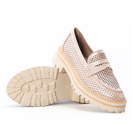 Gusse Franny Kadın Hakiki Simli Deri Sneaker 820