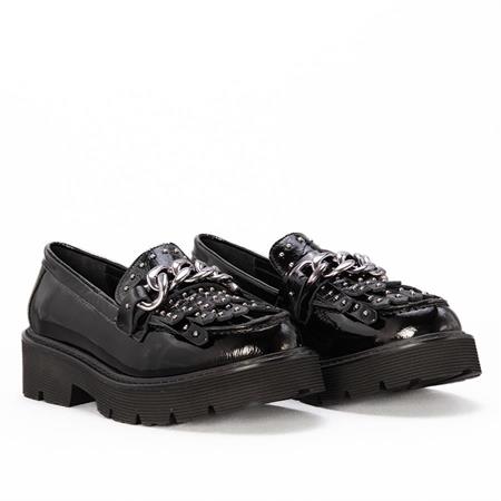 Gusse Gelbero Kadın Hakiki Rugan Deri Loafer Ayakkabı 5680-3