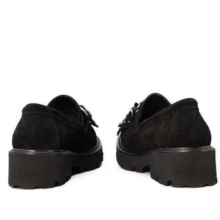 Gusse Gelbero Kadın Hakiki Süet Deri Loafer Ayakkabı 5680-2